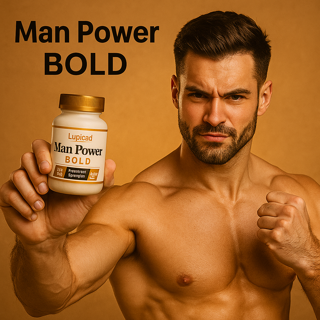 Man Power Bold – Ayurvedic Energy & Performance Booster for Men (20 Capsules)