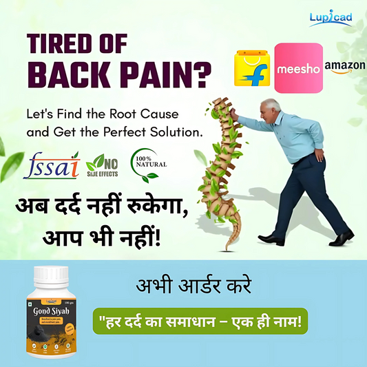 Lupicad Gond Siyah – 100g | Ayurvedic Remedy for Joint Pain & Bone Health | Natural Resin for Strength & Flexibility