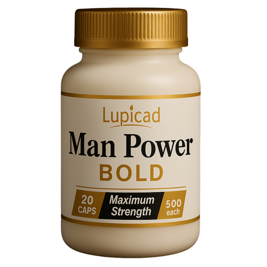 Man Power Bold – Ayurvedic Energy & Performance Booster for Men (20 Capsules)
