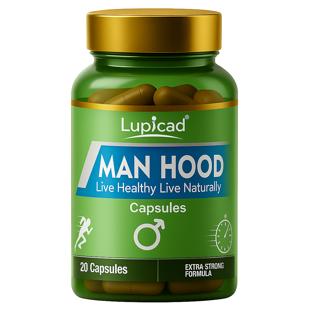 Man Hood Capsules – Ayurvedic Power & Timing Support for Men | 20 Capsules | Trusted & Recommended Formula