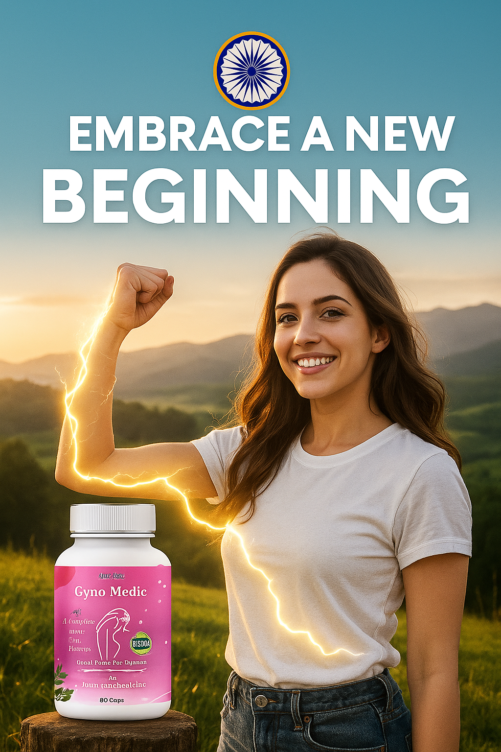 Gyno Medic – Ayurvedic Supplement for Women’s Reproductive Health | 30 Capsules | Supports Hormonal Balance & Menstrual Wellness