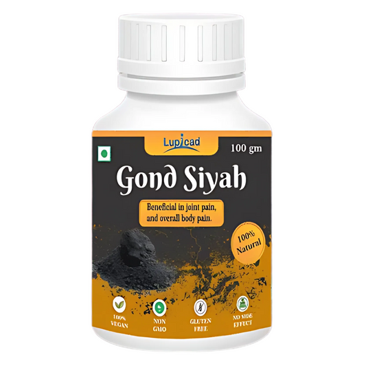 Lupicad Gond Siyah – 100g | Ayurvedic Remedy for Joint Pain & Bone Health | Natural Resin for Strength & Flexibility