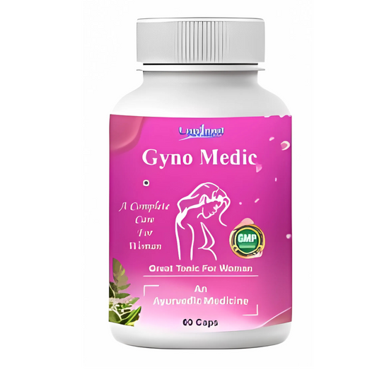 Gyno Medic – Ayurvedic Supplement for Women’s Reproductive Health | 30 Capsules | Supports Hormonal Balance & Menstrual Wellness