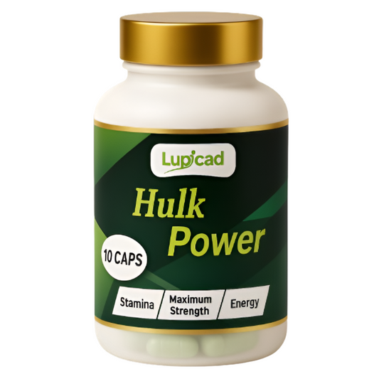 Hulk Power Capsules – Ultimate Ayurvedic Stamina & Strength Booster for Men (10 Caps)