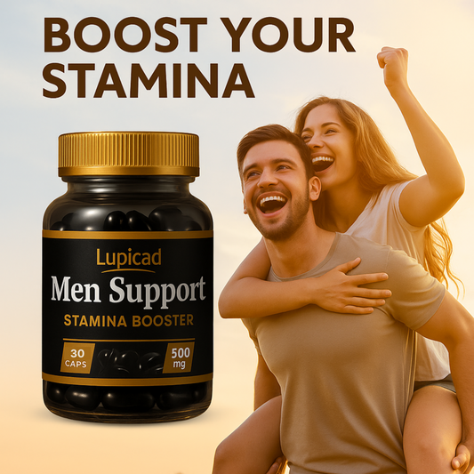 Man Support Capsules – Ayurvedic Power, Energy & Timing Booster for Men (30 Capsules)