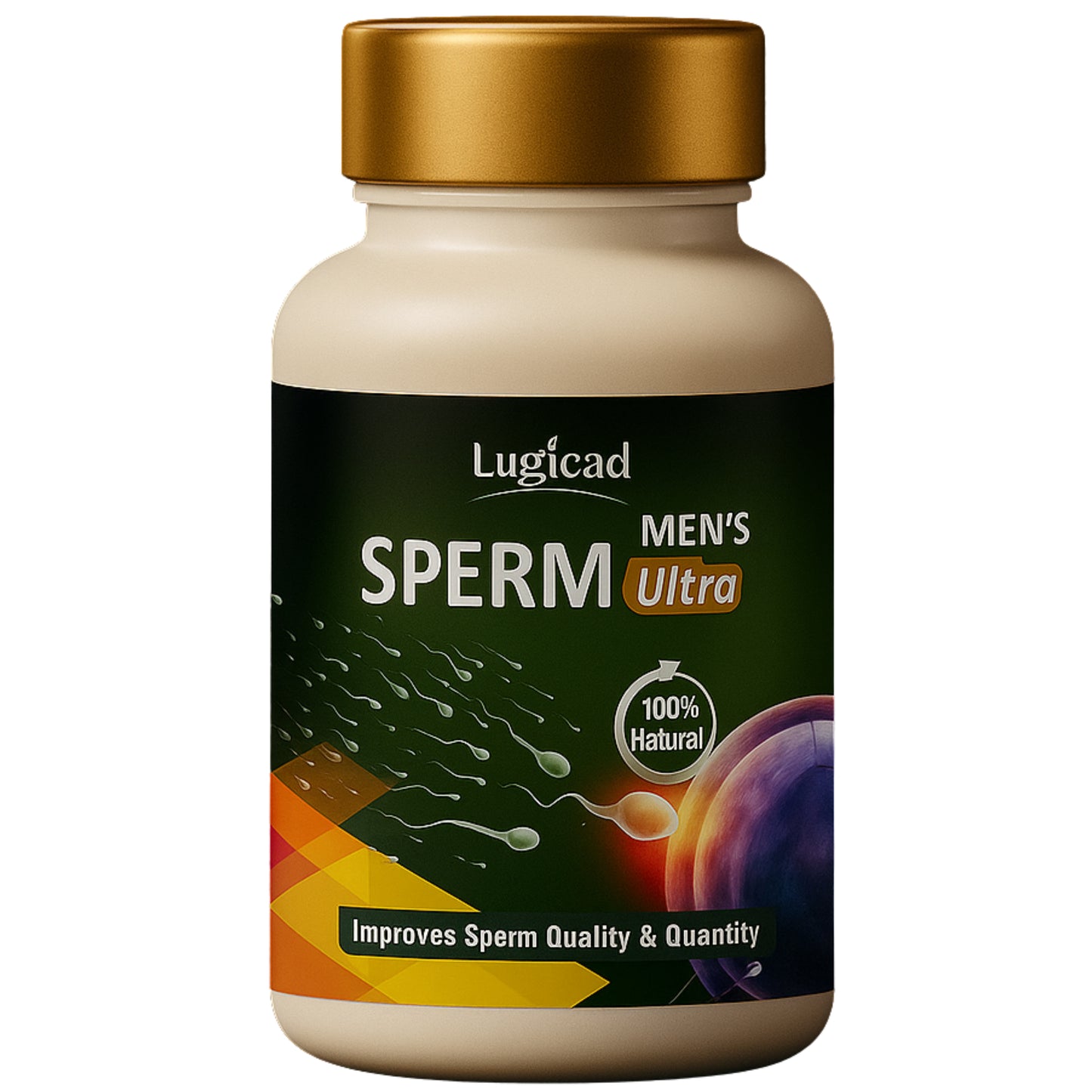 Sperm Ultra – Ayurvedic Supplement for Sperm Health & Male Vitality | 60 Capsules | Improves Sperm Count & Strength Naturally