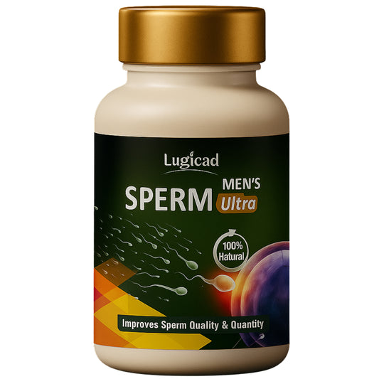 Sperm Ultra – Ayurvedic Supplement for Sperm Health & Male Vitality | 60 Capsules | Improves Sperm Count & Strength Naturally